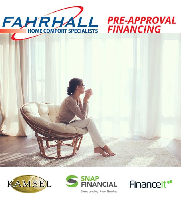 prefinancing Fahrhall Home Comfort Specialists
