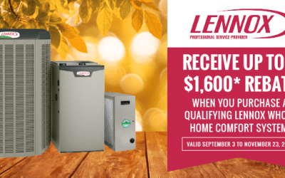 Enjoy Fantastic Fall Savings with Our Lennox Promotion!