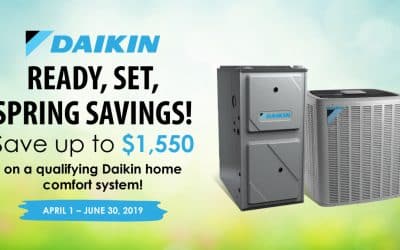Save up to $1,550 on a New Daikin Whole-Home System