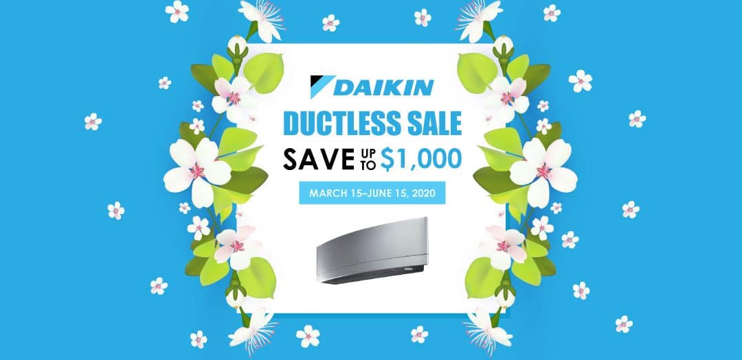 Daikin Ductless Spring Promotion