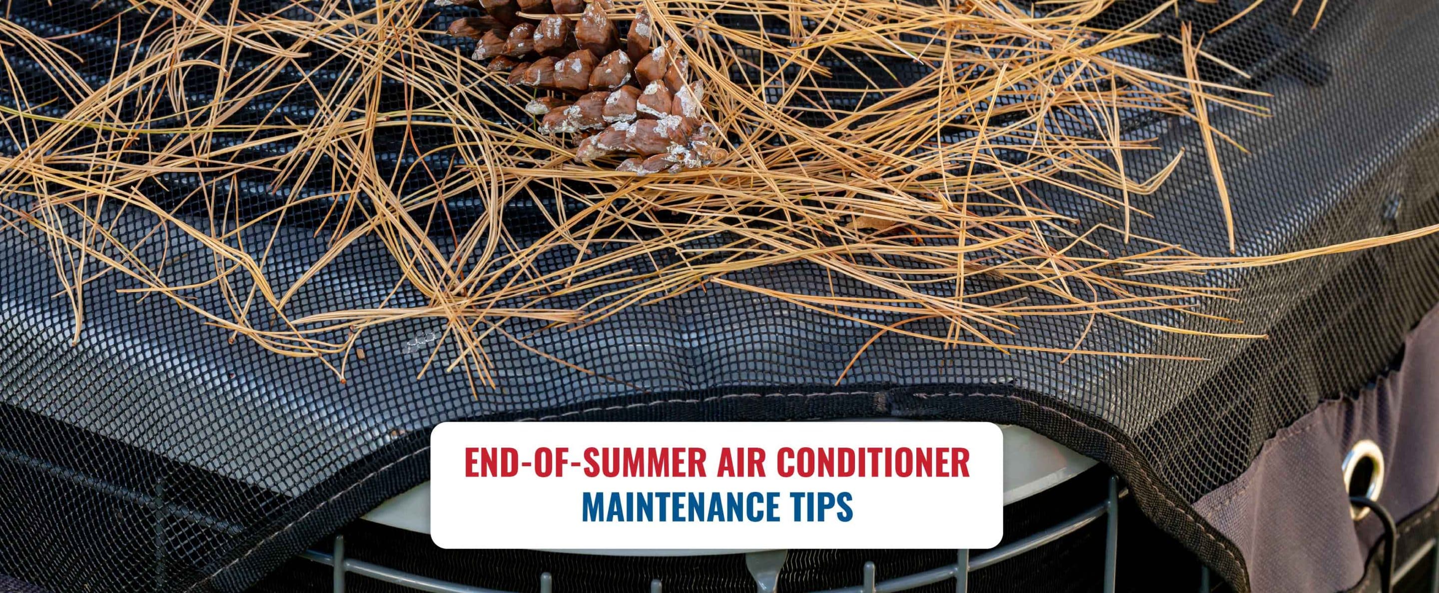 Air conditioner maintenance tips