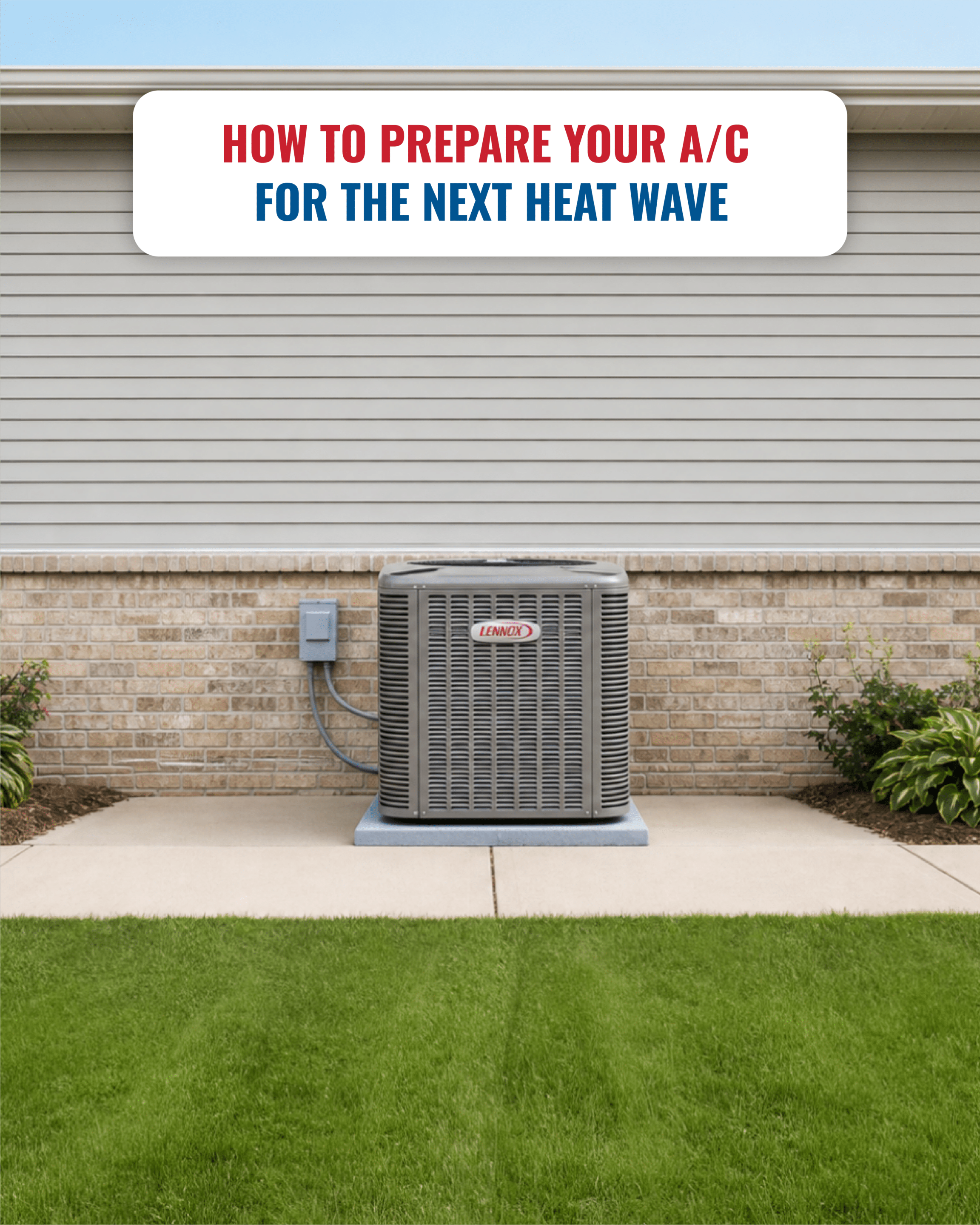 Prepare your A/C