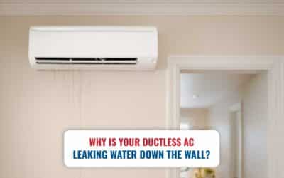 Why is My Ductless AC Leaking Water Down the Wall? (And What to Do Next)